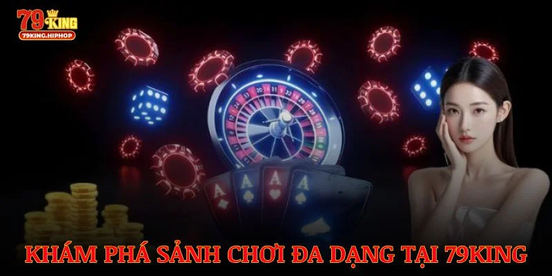 Khám phá sảnh chơi đa dạng tại 79King và rinh thưởng khủng mỗi ngày