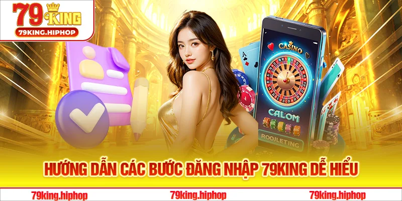 Hướng dẫn các bước đăng nhập 79King dễ hiểu