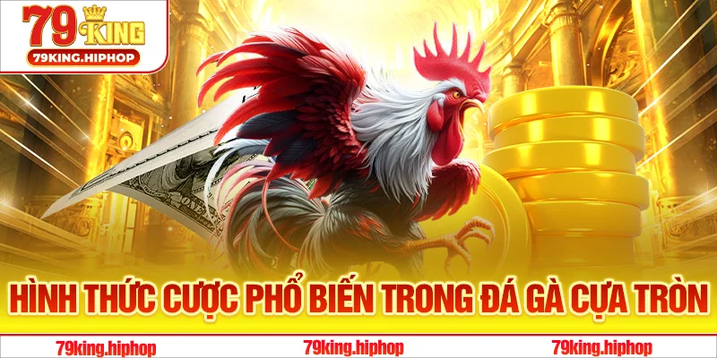 Một số hình thức cược phổ biến trong đá gà cựa tròn