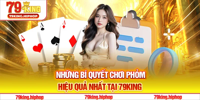 Những bí quyết chơi Phỏm hiệu quả nhất tại 79King